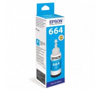 Чернила 664 Epson L100/110/200/210/300/355/550/555 (O) C13T66434A, cyan, 70ml