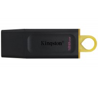 ФЛЭШ-КАРТА KINGSTON  128GB DT EXODIA БРЕЛОК ЧЕРН/ЖЕЛ USB 3.2