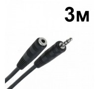 PERFEO КАБЕЛЬ Jack 3.5(M) - Jack 3.5(F) 3.0 метра #J2202№342