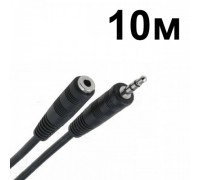 PERFEO КАБЕЛЬ Jack 3.5(M) - Jack 3.5(F) 10м. J2204 #366 (12)