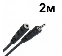 PERFEO КАБЕЛЬ Jack 3.5(M) - Jack 3.5(F) 2.0 м. (J2201)