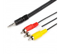 КАБЕЛЬ 3,5Jack - 3xRCA б/у