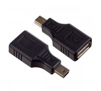 PERFEO АДАПТЕР A-7016 USB 2.0 A(F) - mini USB(M)