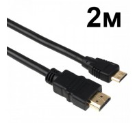 PERFEO КАБЕЛЬ HDMI A(M)-mini HDMI (M) ver 1.4 2.0 метра №212