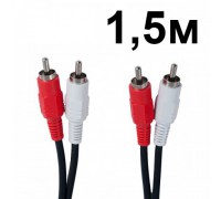 PERFEO КАБЕЛЬ 2RCA(M)-2RCA(M) 1.5 метра R3002 (25)