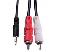 PERFEO КАБЕЛЬ Jack 3.5(M) - 2RCA(M) 1.5 м #J2002 (30) №243