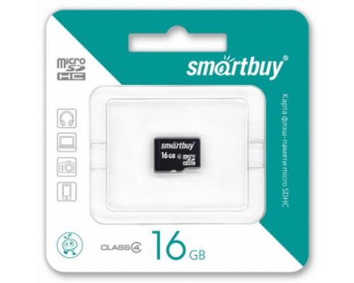 SMART BUY 16GB MICRO SDHC CLASS 10 БЕЗ АДАПТЕРА
