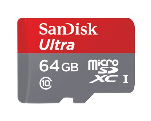 SANDISK  64GB MICRO SD CLASS 10 ULTRA ANDROID 100MB/s БЕЗ АД.
