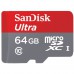 SANDISK  64GB MICRO SD CLASS 10 ULTRA ANDROID 100MB/s БЕЗ АД.