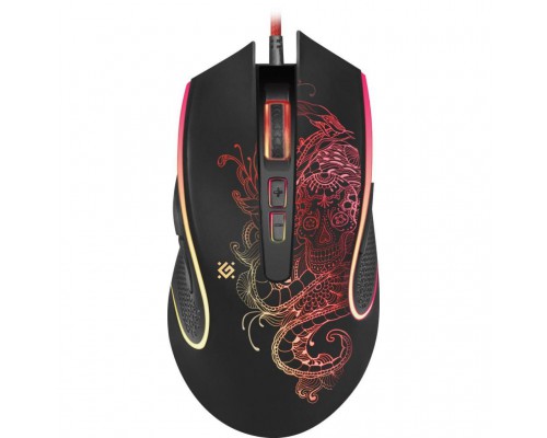 DEFENDER МЫШЬ ИГРОВАЯ VENOM GM-640L 8 кн 3200dpi