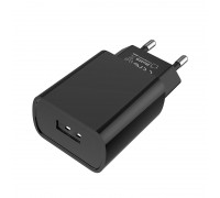 З.У. BOROFONE СЕТЕВОЕ BA20A 1xUSB 2.4A ЧЕРНОЕ