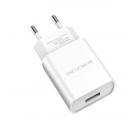 З.У. BOROFONE СЕТЕВОЕ BA20A 1xUSB 2.4A БЕЛОЕ